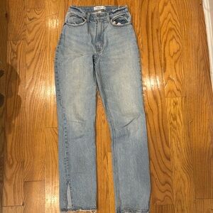 Abercrombie 90s straight ultra high rise jeans curve love